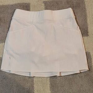 White Athletic Skort